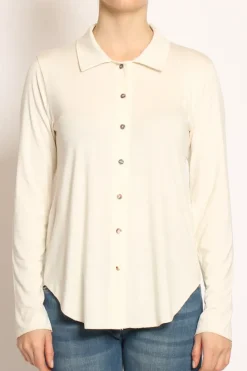 Camicia CARLY in jersey burro