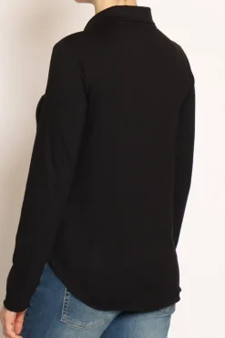 Camicia CARLY in jersey nero