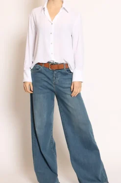 Camicia CLAY MANO SETA bianco