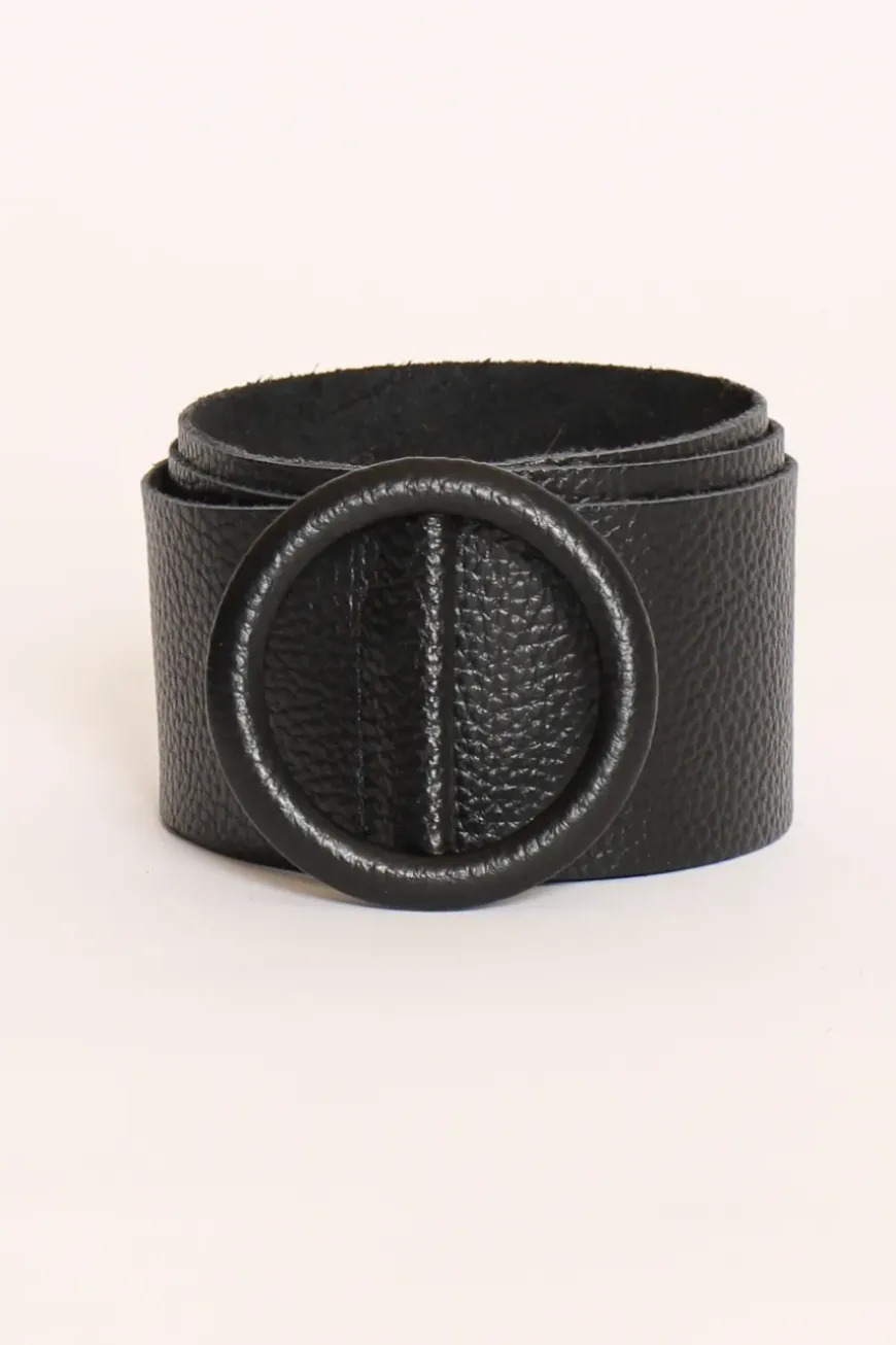 Fusciacca in pelle nero