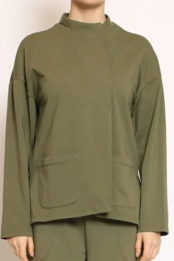 Giacca felpa light militare