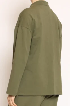 Giacca felpa light militare