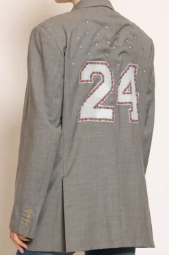 Giacca vintage reburn LIMITED EDITION grigio