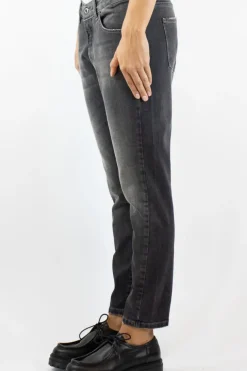 Jeans Lisa boyfriend denim nero