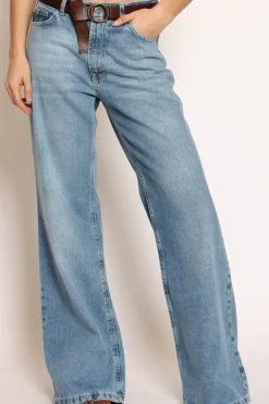 Jeans palazzo TOKYO denim chiaro