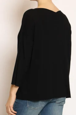 Maglia scatola oversize nero