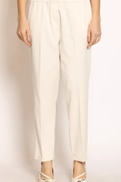 Pantalone elastico vita burro