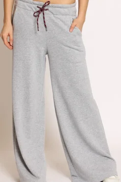 Pantalone felpa c/coulisse grigio