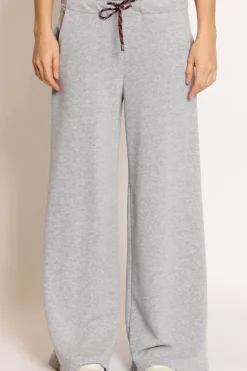 Pantalone felpa c/coulisse grigio
