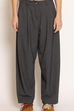 Pantalone GENNY comfort elasticizzato grigio