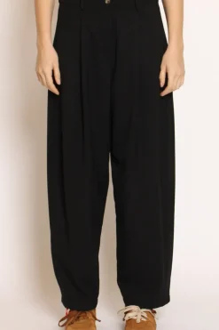 Pantalone GENNY comfort elasticizzato nero