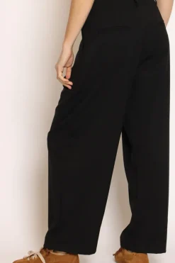 Pantalone GENNY comfort elasticizzato nero