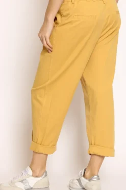 Pantalone LORY baggy cotone girasole