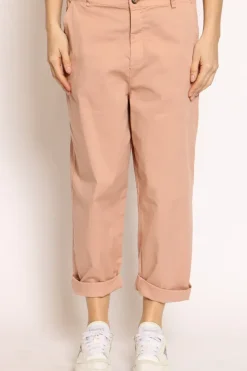 Pantalone LORY baggy cotone rosa