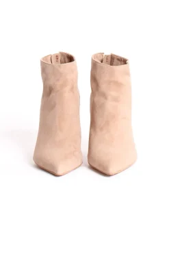 Tronchetto camoscio taupe