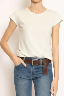 T-shirt 100% cotone mezza manica mint