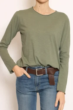 T-shirt girocollo militare