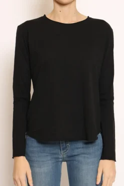 T-shirt girocollo nero