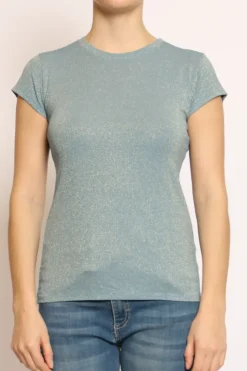 T-shirt lurex avio