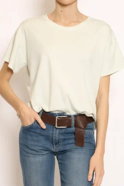 T-shirt scatola mezza manica mint