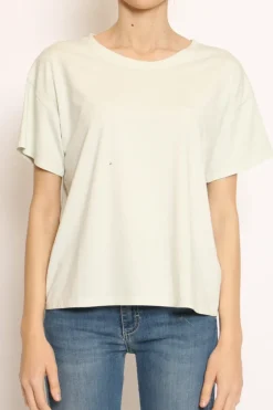 T-shirt scatola mezza manica mint
